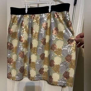Fossil sequin skirt women’s size small